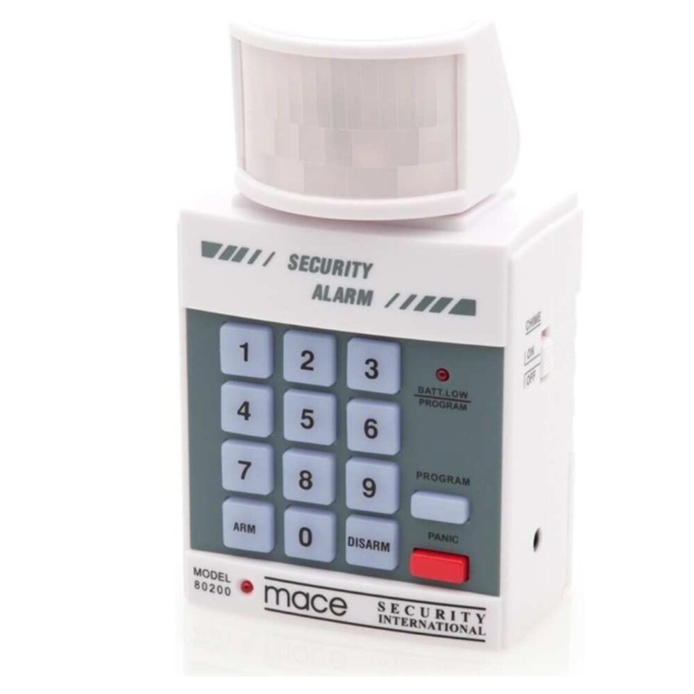 Motion Alert Motion Detector Security Alarm NIP Home Protection w/Keypad